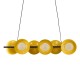 GLOBOSTAR® JOLIET 00783 Μοντέρνο Κρεμαστό Φωτιστικό Οροφής με Ντουί 6 x G9 AC 220-240V IP20 - Μαύρο & Χρυσό - Μ95 x Π28 x Υ20cm GLOBOSTAR® JOLIET 00783 Μοντέρνο Κρεμαστό Φωτιστικό Οροφής με Ντουί 6 x G9 AC 220-240V IP20 - Μαύρο & Χρυσό - Μ95 x Π28 x Υ20cm