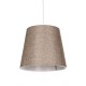GLOBOSTAR® CONEY 203-0073 Μοντέρνο Κρεμαστό Φωτιστικό Οροφής με Ντουί 1 x E27 AC 220-240V IP20 - Καφέ - Μ26 x Π26 x Υ25cm GLOBOSTAR® CONEY 203-0073 Μοντέρνο Κρεμαστό Φωτιστικό Οροφής με Ντουί 1 x E27 AC 220-240V IP20 - Καφέ - Μ26 x Π26 x Υ25cm
