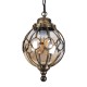 GLOBOSTAR® ETOILE 00988 Vintage Κρεμαστό Φωτιστικό Οροφής με Ντουί 1 x E27 AC 220-240V IP20 - Μπρούτζινο Εφέ Σκουριάς & Μελί - Μ18 x Π18 x Y27cm GLOBOSTAR® ETOILE 00988 Vintage Κρεμαστό Φωτιστικό Οροφής με Ντουί 1 x E27 AC 220-240V IP20 - Μπρούτζινο Εφέ Σκουριάς & Μελί - Μ18 x Π18 x Y27cm