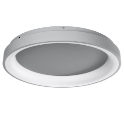 GLOBOSTAR® SALEM 61238 Μοντέρνο Φωτιστικό Οροφής LED 105W 12075lm 120° AC 220-240V IP20 Ρυθμιζόμενο Λευκό CCT με Χειριστήριο από 2700K έως 6000K Dimmable - Lumileds SMD Chip - Γκρι - Μ60 x Π60 x Υ9.5cm - 3 Χρόνια Εγγύηση GLOBOSTAR® SALEM 61238 Μοντέρνο Φωτιστικό Οροφής LED 105W 12075lm 120° AC 220-240V IP20 Ρυθμιζόμενο Λευκό CCT με Χειριστήριο από 2700K έως 6000K Dimmable - Lumileds SMD Chip - Γκρι - Μ60 x Π60 x Υ9.5cm - 3 Χρόνια Εγγύηση