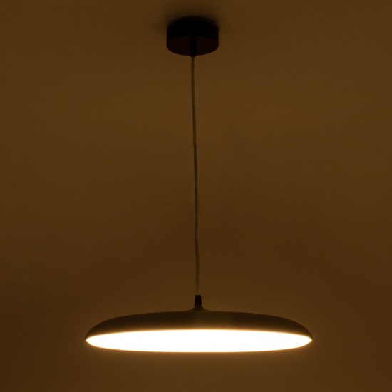 GLOBOSTAR® BARON 61255 Μοντέρνο Κρεμαστό Φωτιστικό Οροφής LED 24W 2880lm 120° AC 220-240V IP20 Ρυθμιζόμενο Λευκό CCT με On/Off 2700K/4500K/6000K - Lumileds SMD Chip - Λευκό Ματ - Μ40 x Π40 x Υ10cm - 3 Χρόνια Εγγύηση GLOBOSTAR® BARON 61255 Μοντέρνο Κρεμαστό Φωτιστικό Οροφής LED 24W 2880lm 120° AC 220-240V IP20 Ρυθμιζόμενο Λευκό CCT με On/Off 2700K/4500K/6000K - Lumileds SMD Chip - Λευκό Ματ - Μ40 x Π40 x Υ10cm - 3 Χρόνια Εγγύηση