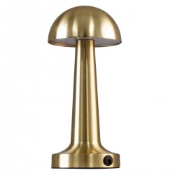 GloboStar® COCO 76512 Επαναφορτιζόμενο Επιτραπέζιο Φωτιστικό Πορτατίφ LED 1.5W 105lm 120° DC 5V IP44 Θερμό Λευκό 2700K Dimmable Χρυσό Αλουμίνιο - Μ10 x Π10 x Υ22cm - 2 Xρόνια Εγγύηση GloboStar® COCO 76512 Επαναφορτιζόμενο Επιτραπέζιο Φωτιστικό Πορτατίφ LED 1.5W 105lm 120° DC 5V IP44 Θερμό Λευκό 2700K Dimmable Χρυσό Αλουμίνιο - Μ10 x Π10 x Υ22cm - 2 Xρόνια Εγγύηση