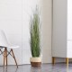 GloboStar® Artificial Garden CAROLINA 20580 Διακοσμητικό Πλεκτό Κασπώ Γλάστρα - Flower Pot Μπεζ με Καφέ και Λευκό Φ33 x Υ28cm GloboStar® Artificial Garden CAROLINA 20580 Διακοσμητικό Πλεκτό Κασπώ Γλάστρα - Flower Pot Μπεζ με Καφέ και Λευκό Φ33 x Υ28cm