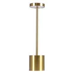 GLOBOSTAR® JOJO 76523 Μοντέρνο Επιτραπέζιο Φωτιστικό LED 1.5W 105lm 120° DC 5V με USB με Επαναφορτιζόμενη Μπαταρία Li-ion 3.7V 1800mAh IP44 Ρυθμιζόμενο Λευκό CCT με Αφή 1500K/4500K/6000K Dimmable - Lumileds SMD Chip - Χρυσό - Μ8 x Π8 x Υ34cm - 2 Χρόνια Εγ GLOBOSTAR® JOJO 76523 Μοντέρνο Επιτραπέζιο Φωτιστικό LED 1.5W 105lm 120° DC 5V με USB με Επαναφορτιζόμενη Μπαταρία Li-ion 3.7V 1800mAh IP44 Ρυθμιζόμενο Λευκό CCT με Αφή 1500K/4500K/6000K Dimmable - Lumileds SMD Chip - Χρυσό - Μ8 x Π8 x Υ34cm - 2 Χρόνια Εγ
