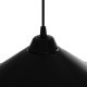 GLOBOSTAR® FONTE 203-0080 Μοντέρνο Κρεμαστό Φωτιστικό Οροφής με Ντουί 1 x E27 AC 220-240V IP20 - Μαύρο - Μ25.5 x Π25.5 x Υ10cm GLOBOSTAR® FONTE 203-0080 Μοντέρνο Κρεμαστό Φωτιστικό Οροφής με Ντουί 1 x E27 AC 220-240V IP20 - Μαύρο - Μ25.5 x Π25.5 x Υ10cm