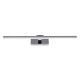 GLOBOSTAR® ELLIS 60445 Μοντέρνο Φωτιστικό Τοίχου - Απλίκα Καθρέπτη Μπάνιου LED 12W 1400lm 120° AC 220-240V IP44 Φυσικό Λευκό 4500K - Lumileds SMD Chip & TÜV SÜD Driver - Νίκελ Χρώμιο - Μ60 x Π16 x Υ6cm - 3 Χρόνια Εγγύηση