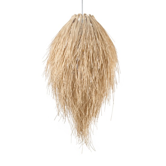 GLOBOSTAR® ARCHIPELAGO 01747 Boho Κρεμαστό Φωτιστικό Οροφής με Ντουί 1 x E27 AC 220-240V IP20 - Μπεζ - Μ30 x Π30 x Υ63cm GLOBOSTAR® ARCHIPELAGO 01747 Boho Κρεμαστό Φωτιστικό Οροφής με Ντουί 1 x E27 AC 220-240V IP20 - Μπεζ - Μ30 x Π30 x Υ63cm