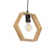 GLOBOSTAR® ELISE 01429 Μοντέρνο Κρεμαστό Φωτιστικό Οροφής με Ντουί 1 x E27 AC 220-240V IP20 - Μπεζ & Μαύρο - Μ26 x Π8 x Υ25cm GLOBOSTAR® ELISE 01429 Μοντέρνο Κρεμαστό Φωτιστικό Οροφής με Ντουί 1 x E27 AC 220-240V IP20 - Μπεζ & Μαύρο - Μ26 x Π8 x Υ25cm