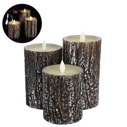 GLOBOSTAR® EVERFLAME 79562 Διακοσμητικό Κερί Παραφίνης με Εφέ Κινούμενης Φλόγας & IR Ασύρματο Χειριστήριο LED 0.5W 25lm 120° DC 3V με 2xAA Μπαταρίες IP20 Θερμό Λευκό 2700K Dimmable - Μ7.5 x Π7.5 x Υ15cm - Πακέτο 3 Τεμαχίων - 1 Χρόνο Εγγύηση GLOBOSTAR® EVERFLAME 79562 Διακοσμητικό Κερί Παραφίνης με Εφέ Κινούμενης Φλόγας & IR Ασύρματο Χειριστήριο LED 0.5W 25lm 120° DC 3V με 2xAA Μπαταρίες IP20 Θερμό Λευκό 2700K Dimmable - Μ7.5 x Π7.5 x Υ15cm - Πακέτο 3 Τεμαχίων - 1 Χρόνο Εγγύηση