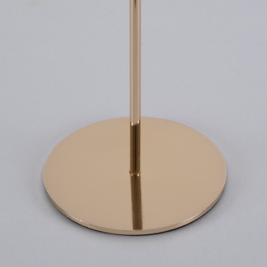 GloboStar® ISABELLA 35105 Κηροπήγιο Μεταλλικό Χάλκινο Φ10 x Υ33cm GloboStar® ISABELLA 35105 Κηροπήγιο Μεταλλικό Χάλκινο Φ10 x Υ33cm