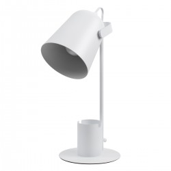 GLOBOSTAR® PENCASE 61564 Μοντέρνο Επιτραπέζιο Φωτιστικό Πορτατίφ με Ντουί 1 x E27 AC 220-240V IP20 - Λευκό - Μ12 x Π15 x Υ38cm GLOBOSTAR® PENCASE 61564 Μοντέρνο Επιτραπέζιο Φωτιστικό Πορτατίφ με Ντουί 1 x E27 AC 220-240V IP20 - Λευκό - Μ12 x Π15 x Υ38cm