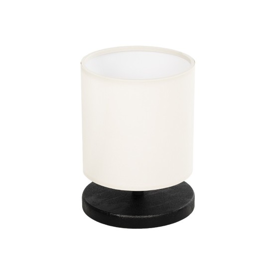GLOBOSTAR® MINNIE 204-0062 Μοντέρνο Επιτραπέζιο Φωτιστικό Πορτατίφ με Ντουί 1 x E14 AC 220-240V IP20 - Μαύρο & Μπεζ - Μ15 x Π15 x Υ21cm GLOBOSTAR® MINNIE 204-0062 Μοντέρνο Επιτραπέζιο Φωτιστικό Πορτατίφ με Ντουί 1 x E14 AC 220-240V IP20 - Μαύρο & Μπεζ - Μ15 x Π15 x Υ21cm