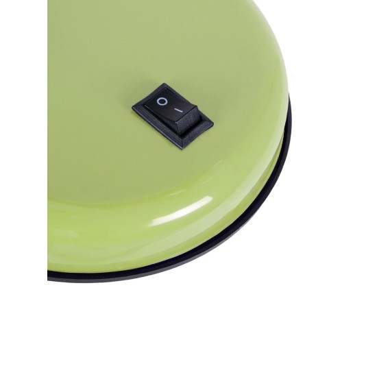 GLOBOSTAR® STUDENT GLB-102-0010 Μοντέρνο Επιτραπέζιο Φωτιστικό Πορτατίφ με Ντουί 1 x E27 AC 220-240V IP20 - Πράσινο & Μαύρο - Μ14 x Π14 x Υ32cm