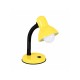 GLOBOSTAR® STUDENT GLB-102-0013 Μοντέρνο Επιτραπέζιο Φωτιστικό Πορτατίφ με Ντουί 1 x E27 AC 220-240V IP20 - Κίτρινο & Μαύρο - Μ14 x Π14 x Υ32cm