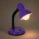 GLOBOSTAR® STUDENT GLB-102-0014 Μοντέρνο Επιτραπέζιο Φωτιστικό Πορτατίφ με Ντουί 1 x E27 AC 220-240V IP20 - Μωβ & Μαύρο - Μ14 x Π14 x Υ32cm GLOBOSTAR® STUDENT GLB-102-0014 Μοντέρνο Επιτραπέζιο Φωτιστικό Πορτατίφ με Ντουί 1 x E27 AC 220-240V IP20 - Μωβ & Μαύρο - Μ14 x Π14 x Υ32cm