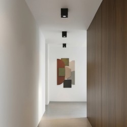kelvo® AKIRA KLV-101-0028 Κινούμενο Φωτιστικό Downlight Σποτ για Λάμπα MR16 με Ντουί GU10 AC 220-240V IP20 - Μαύρο Ματ - Μ8 x Π8 x Υ10cm kelvo® AKIRA KLV-101-0028 Κινούμενο Φωτιστικό Downlight Σποτ για Λάμπα MR16 με Ντουί GU10 AC 220-240V IP20 - Μαύρο Ματ - Μ8 x Π8 x Υ10cm