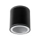 kelvo® MARETTI KLV-101-0055 Φωτιστικό Downlight Σποτ για Λάμπα MR16 με Ντουί GU10 AC 220-240V Αδιάβροχο IP65 - Μαύρο Ματ - Μ9 x Π9 x Υ9cm