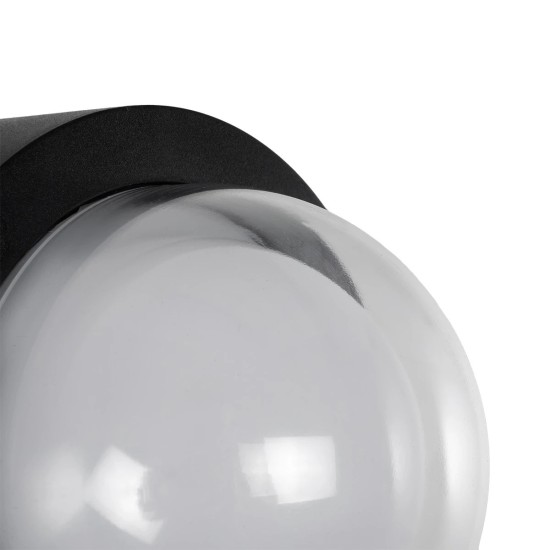 kelvo® NEXA KLV-101-0248 Φωτιστικό Τοίχου / Απλίκα LED 6W 600lm 180° AC 220-240V Αδιάβροχο IP65 Θερμό Λευκό 2700K - Sanan SMD Chip & TÜV SÜD Driver - Μαύρο Ματ - Μ11 x Π8.5 x Υ11cm - 5 Χρόνια Εγγύηση kelvo® NEXA KLV-101-0248 Φωτιστικό Τοίχου / Απλίκα LED 6W 600lm 180° AC 220-240V Αδιάβροχο IP65 Θερμό Λευκό 2700K - Sanan SMD Chip & TÜV SÜD Driver - Μαύρο Ματ - Μ11 x Π8.5 x Υ11cm - 5 Χρόνια Εγγύηση