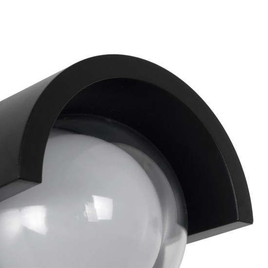 kelvo® NEXA KLV-101-0252 Φωτιστικό Τοίχου / Απλίκα LED 6W 600lm 180° AC 220-240V Αδιάβροχο IP65 Θερμό Λευκό 2700K - Sanan SMD Chip & TÜV SÜD Driver - Μαύρο Ματ - Μ11 x Π9 x Υ11cm - 5 Χρόνια Εγγύηση kelvo® NEXA KLV-101-0252 Φωτιστικό Τοίχου / Απλίκα LED 6W 600lm 180° AC 220-240V Αδιάβροχο IP65 Θερμό Λευκό 2700K - Sanan SMD Chip & TÜV SÜD Driver - Μαύρο Ματ - Μ11 x Π9 x Υ11cm - 5 Χρόνια Εγγύηση