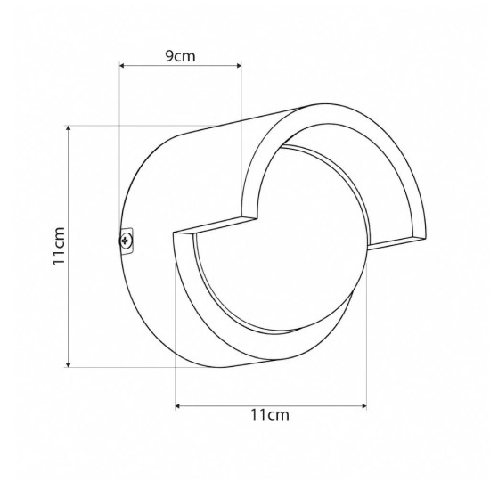 kelvo® NEXA KLV-101-0252 Φωτιστικό Τοίχου / Απλίκα LED 6W 600lm 180° AC 220-240V Αδιάβροχο IP65 Θερμό Λευκό 2700K - Sanan SMD Chip & TÜV SÜD Driver - Μαύρο Ματ - Μ11 x Π9 x Υ11cm - 5 Χρόνια Εγγύηση kelvo® NEXA KLV-101-0252 Φωτιστικό Τοίχου / Απλίκα LED 6W 600lm 180° AC 220-240V Αδιάβροχο IP65 Θερμό Λευκό 2700K - Sanan SMD Chip & TÜV SÜD Driver - Μαύρο Ματ - Μ11 x Π9 x Υ11cm - 5 Χρόνια Εγγύηση