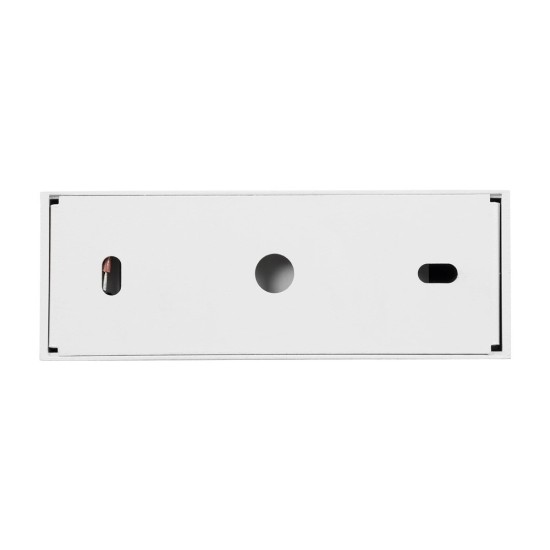 kelvo® LUMINAR KLV-101-0330 Φωτιστικό Downlight Σποτ LED 12W 1680lm 36° AC 220-240V IP20 Φυσικό Λευκό 4500K - Osram SMD Chip & TÜV SÜD Driver - Λευκό Ματ - Μ11.8 x Π4.2 x Υ6.6cm - 5 Χρόνια Εγγύηση