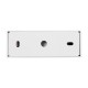 kelvo® LUMINAR KLV-101-0330 Φωτιστικό Downlight Σποτ LED 12W 1680lm 36° AC 220-240V IP20 Φυσικό Λευκό 4500K - Osram SMD Chip & TÜV SÜD Driver - Λευκό Ματ - Μ11.8 x Π4.2 x Υ6.6cm - 5 Χρόνια Εγγύηση