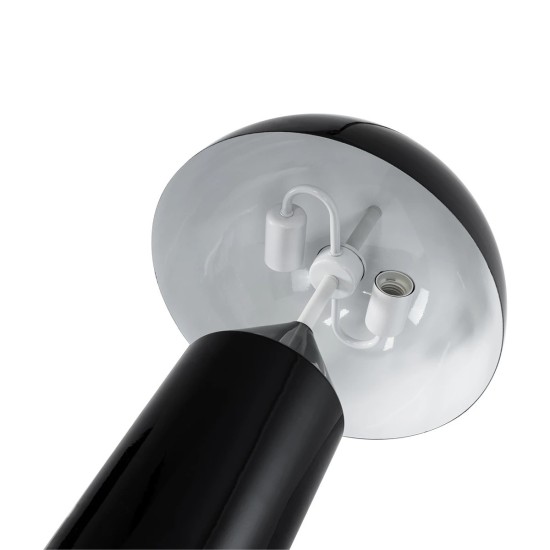 kelvo® URANUS KLV-101-0371 Επιτραπέζιο Φωτιστικό Πορτατίφ για 2 Λάμπες με Ντουί E27 AC 220-240V IP20 - Μαύρο Ματ - Μ35 x Π35 x Υ54cm kelvo® URANUS KLV-101-0371 Επιτραπέζιο Φωτιστικό Πορτατίφ για 2 Λάμπες με Ντουί E27 AC 220-240V IP20 - Μαύρο Ματ - Μ35 x Π35 x Υ54cm