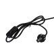 kelvo® URANUS KLV-101-0371 Επιτραπέζιο Φωτιστικό Πορτατίφ για 2 Λάμπες με Ντουί E27 AC 220-240V IP20 - Μαύρο Ματ - Μ35 x Π35 x Υ54cm kelvo® URANUS KLV-101-0371 Επιτραπέζιο Φωτιστικό Πορτατίφ για 2 Λάμπες με Ντουί E27 AC 220-240V IP20 - Μαύρο Ματ - Μ35 x Π35 x Υ54cm