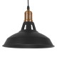 GLOBOSTAR® ANER 01073 Vintage Κρεμαστό Φωτιστικό Οροφής με Ντουί 1 x E27 AC 220-240V IP20 - Μαύρο & Χρυσό - Μ27.5 x Π27.5 x Υ19cm GLOBOSTAR® ANER 01073 Vintage Κρεμαστό Φωτιστικό Οροφής με Ντουί 1 x E27 AC 220-240V IP20 - Μαύρο & Χρυσό - Μ27.5 x Π27.5 x Υ19cm