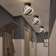 GLOBOSTAR® AMELIA 61052 Μοντέρνο Φωτιστικό Οροφής LED 20W 2400lm 300° AC 220-240V IP20 Ρυθμιζόμενο Λευκό CCT με On/Off 2700K/4500K/6000K - Lumileds SMD Chip - Μαύρο Ματ - Μ24.5 x Π16 x Υ25cm - 3 Χρόνια Εγγύηση GLOBOSTAR® AMELIA 61052 Μοντέρνο Φωτιστικό Οροφής LED 20W 2400lm 300° AC 220-240V IP20 Ρυθμιζόμενο Λευκό CCT με On/Off 2700K/4500K/6000K - Lumileds SMD Chip - Μαύρο Ματ - Μ24.5 x Π16 x Υ25cm - 3 Χρόνια Εγγύηση