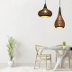 GLOBOSTAR® JANIS 01590 Μοντέρνο Κρεμαστό Φωτιστικό Οροφής με Ντουί 1 x E27 AC 220-240V IP20 - Μαύρο & Χρυσό - Μ30 x Π30 x Υ30cm GLOBOSTAR® JANIS 01590 Μοντέρνο Κρεμαστό Φωτιστικό Οροφής με Ντουί 1 x E27 AC 220-240V IP20 - Μαύρο & Χρυσό - Μ30 x Π30 x Υ30cm