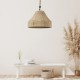 GLOBOSTAR® DOGMA 01609 Boho Κρεμαστό Φωτιστικό Οροφής με Ντουί 1 x E27 AC 220-240V IP20 - Μπεζ - Μ38 x Π38 x Υ28cm