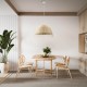 GLOBOSTAR® JAKARTA 00712 Boho Κρεμαστό Φωτιστικό Οροφής με Ντουί 1 x E27 AC 220-240V IP20 - Μπεζ - Μ50 x Π50 x Υ36cm GLOBOSTAR® JAKARTA 00712 Boho Κρεμαστό Φωτιστικό Οροφής με Ντουί 1 x E27 AC 220-240V IP20 - Μπεζ - Μ50 x Π50 x Υ36cm