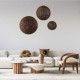 GLOBOSTAR® OCEANA 01354 Boho Κρεμαστό Φωτιστικό Οροφής με Ντουί 1 x E27 AC 220-240V IP20 - Καφέ - Μ20 x Π20 x Υ20cm GLOBOSTAR® OCEANA 01354 Boho Κρεμαστό Φωτιστικό Οροφής με Ντουί 1 x E27 AC 220-240V IP20 - Καφέ - Μ20 x Π20 x Υ20cm