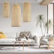 GLOBOSTAR® CALERO 01710 Boho Κρεμαστό Φωτιστικό Οροφής με Ντουί 1 x E27 AC 220-240V IP20 - Μπεζ - Μ25 x Π25 x Υ50cm GLOBOSTAR® CALERO 01710 Boho Κρεμαστό Φωτιστικό Οροφής με Ντουί 1 x E27 AC 220-240V IP20 - Μπεζ - Μ25 x Π25 x Υ50cm