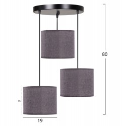 ΦΩΤΙΣΤΙΚΟ ΟΡΟΦΗΣ HM7622.13 ΓΚΡΙ 15x15x80cm ΦΩΤΙΣΤΙΚΟ ΟΡΟΦΗΣ HM7622.13 ΓΚΡΙ 15x15x80cm