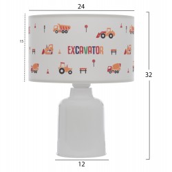ΠΑΙΔΙΚΟ ΦΩΤΙΣΤΙΚΟ ΕΠΙΤΡΑΠΕΖΙΟ BALOO HM7577.04 Φ24x32Y εκ. ΠΑΙΔΙΚΟ ΦΩΤΙΣΤΙΚΟ ΕΠΙΤΡΑΠΕΖΙΟ BALOO HM7577.04 Φ24x32Y εκ.