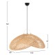 ΦΩΤΙΣΤΙΚΟ ΟΡΟΦΗΣ ΚΡΕΜΑΣΤΟ PERK HM7861 RATTAN ΣΕ ΦΥΣΙΚΟ ΧΡΩΜΑ 100x80x142Υ εκ. ΦΩΤΙΣΤΙΚΟ ΟΡΟΦΗΣ ΚΡΕΜΑΣΤΟ PERK HM7861 RATTAN ΣΕ ΦΥΣΙΚΟ ΧΡΩΜΑ 100x80x142Υ εκ.
