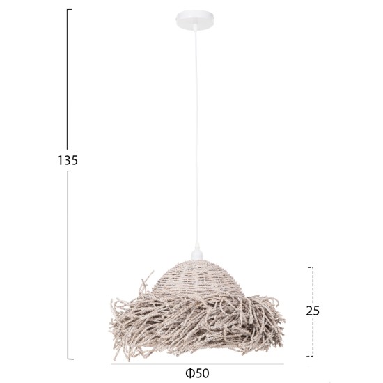 ΦΩΤΙΣΤΙΚΟ ΟΡΟΦΗΣ ΚΡΕΜΑΣΤΟ HM4349 SEAGRASS ΣΕ WHITEWASH ΧΡΩΜΑ Φ50x25-135Υεκ. ΦΩΤΙΣΤΙΚΟ ΟΡΟΦΗΣ ΚΡΕΜΑΣΤΟ HM4349 SEAGRASS ΣΕ WHITEWASH ΧΡΩΜΑ Φ50x25-135Υεκ.