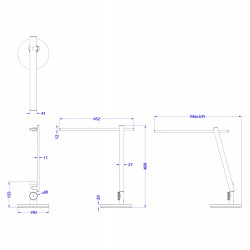 ΦΩΤΙΣΤΙΚΟ ΓΡΑΦΕΙΟΥ LED BLAIN PRO HM4445.08 ΑΣΗΜΙ ΧΡΩΜΑ Φ19x49,9Υεκ. ΦΩΤΙΣΤΙΚΟ ΓΡΑΦΕΙΟΥ LED BLAIN PRO HM4445.08 ΑΣΗΜΙ ΧΡΩΜΑ Φ19x49,9Υεκ.