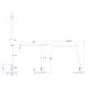 ΦΩΤΙΣΤΙΚΟ ΓΡΑΦΕΙΟΥ LED BLAIN PRO HM4445.08 ΑΣΗΜΙ ΧΡΩΜΑ Φ19x49,9Υεκ.