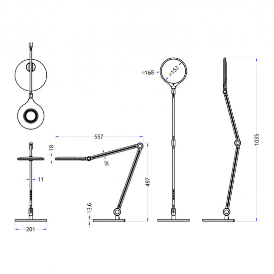 ΦΩΤΙΣΤΙΚΟ ΓΡΑΦΕΙΟΥ LED BLAIN PRO HM4452.02 ΜΑΥΡΟ ΧΡΩΜΑ ABS 55,7x49,7Υεκ. ΦΩΤΙΣΤΙΚΟ ΓΡΑΦΕΙΟΥ LED BLAIN PRO HM4452.02 ΜΑΥΡΟ ΧΡΩΜΑ ABS 55,7x49,7Υεκ.