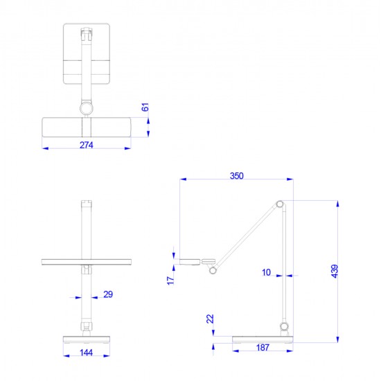 ΦΩΤΙΣΤΙΚΟ ΓΡΑΦΕΙΟΥ LED BLAIN PRO HM4461.08 ΑΣΗΜΙ ΜΑΤ ABS 35x43,9Υεκ. ΦΩΤΙΣΤΙΚΟ ΓΡΑΦΕΙΟΥ LED BLAIN PRO HM4461.08 ΑΣΗΜΙ ΜΑΤ ABS 35x43,9Υεκ.