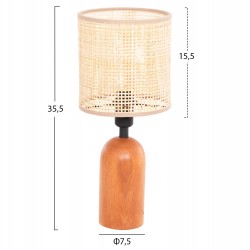 ΕΠΙΤΡΑΠΕΖΙΟ ΦΩΤΙΣΤΙΚΟ LYKTUR HM4709 ΜΠΕΖ ΚΑΠΕΛΟ WICKER-ΞΥΛΙΝΗ ΒΑΣΗ Φ15,5x35,5Υεκ. ΕΠΙΤΡΑΠΕΖΙΟ ΦΩΤΙΣΤΙΚΟ LYKTUR HM4709 ΜΠΕΖ ΚΑΠΕΛΟ WICKER-ΞΥΛΙΝΗ ΒΑΣΗ Φ15,5x35,5Υεκ.