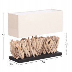 ΕΠΙΤΡΑΠΕΖΙΟ ΟΡΘΟΓΩΝΙΟ ΦΩΤΙΣΤΙΚΟ TWIGGY HM4434 DRIFTWOOD & ΛΕΥΚΟ ΚΑΠΕΛΟ 56x16.5x43Υεκ. ΕΠΙΤΡΑΠΕΖΙΟ ΟΡΘΟΓΩΝΙΟ ΦΩΤΙΣΤΙΚΟ TWIGGY HM4434 DRIFTWOOD & ΛΕΥΚΟ ΚΑΠΕΛΟ 56x16.5x43Υεκ.