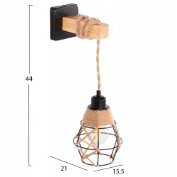 ΑΠΛΙΚΑ ΤΟΙΧΟΥ KINAN HM4466 ΜΕΤΑΛΛΟ-ΣΧΟΙΝΙ 15,5x21x44Υεκ. ΑΠΛΙΚΑ ΤΟΙΧΟΥ KINAN HM4466 ΜΕΤΑΛΛΟ-ΣΧΟΙΝΙ 15,5x21x44Υεκ.