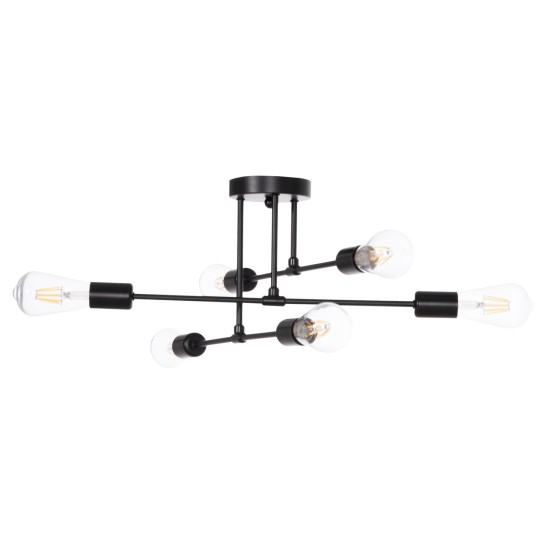 ΦΩΤΙΣΤΙΚΟ ΟΡΟΦΗΣ ΠΟΛΥΦΩΤΟ LIGHTY HM7427.11 ΜΕΤΑΛΛΟ ΣΕ ΜΑΥΡΟ 51x51x23Υεκ. ΦΩΤΙΣΤΙΚΟ ΟΡΟΦΗΣ ΠΟΛΥΦΩΤΟ LIGHTY HM7427.11 ΜΕΤΑΛΛΟ ΣΕ ΜΑΥΡΟ 51x51x23Υεκ.