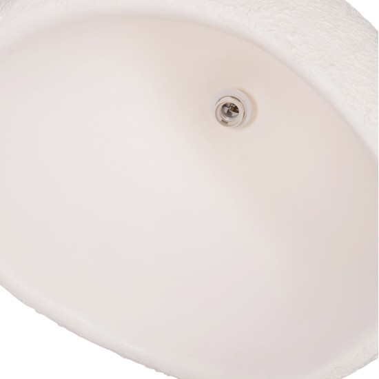 ΦΩΤΙΣΤΙΚΟ ΟΡΟΦΗΣ ΚΡΕΜΑΣΤΟ JAYLEN HM4703.02L FIBER CEMENT ΛΕΥΚΟ 65x55x45Υεκ.