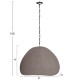 ΦΩΤΙΣΤΙΚΟ ΟΡΟΦΗΣ ΚΡΕΜΑΣΤΟ JAYLEN HM4703.03L FIBER CEMENT ΓΚΡΙ 65x55x45Υεκ. ΦΩΤΙΣΤΙΚΟ ΟΡΟΦΗΣ ΚΡΕΜΑΣΤΟ JAYLEN HM4703.03L FIBER CEMENT ΓΚΡΙ 65x55x45Υεκ.