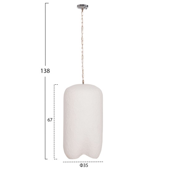 ΦΩΤΙΣΤΙΚΟ ΟΡΟΦΗΣ ΚΡΕΜΑΣΤΟ LOGKY HM4704.02L--FIBER CEMENT ΛΕΥΚΟ 35x35x67Υεκ ΦΩΤΙΣΤΙΚΟ ΟΡΟΦΗΣ ΚΡΕΜΑΣΤΟ LOGKY HM4704.02L--FIBER CEMENT ΛΕΥΚΟ 35x35x67Υεκ